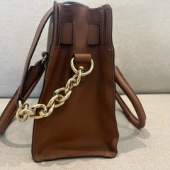 Michael Kors Hamilton Satchel - Camel - Picture 2 of 4